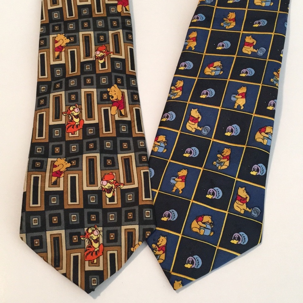 Men's ties - Disney Winnie the Pooh,  (2)